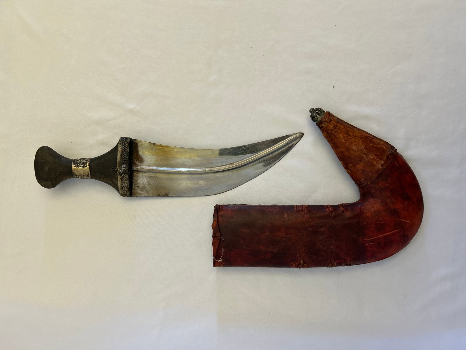 Omani Ceremonial Dagger (Khanjar), Circa 1940-1960 - 4