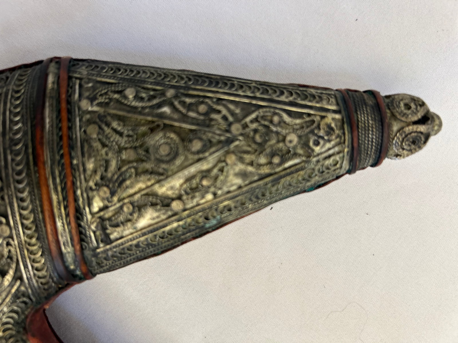 Omani Ceremonial Dagger (Khanjar), Circa 1940-1960 - 9