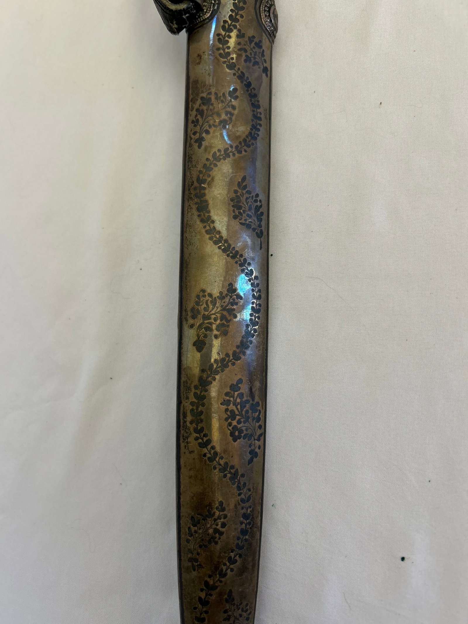 Double-Edged Kindjal Dagger With Silver-Niello Decoration, Circa 1880 – 1910 - 11