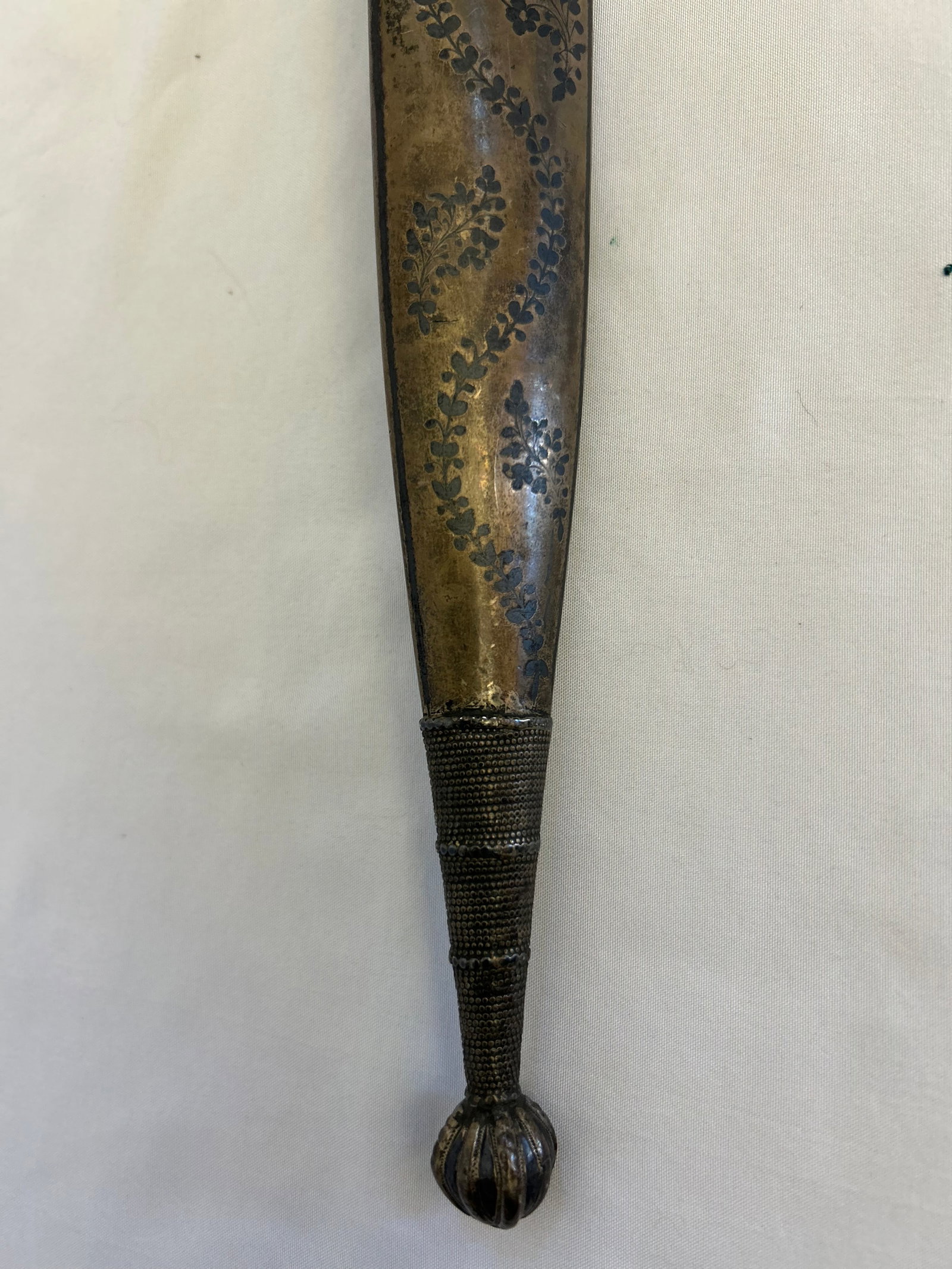 Double-Edged Kindjal Dagger With Silver-Niello Decoration, Circa 1880 – 1910 - 13