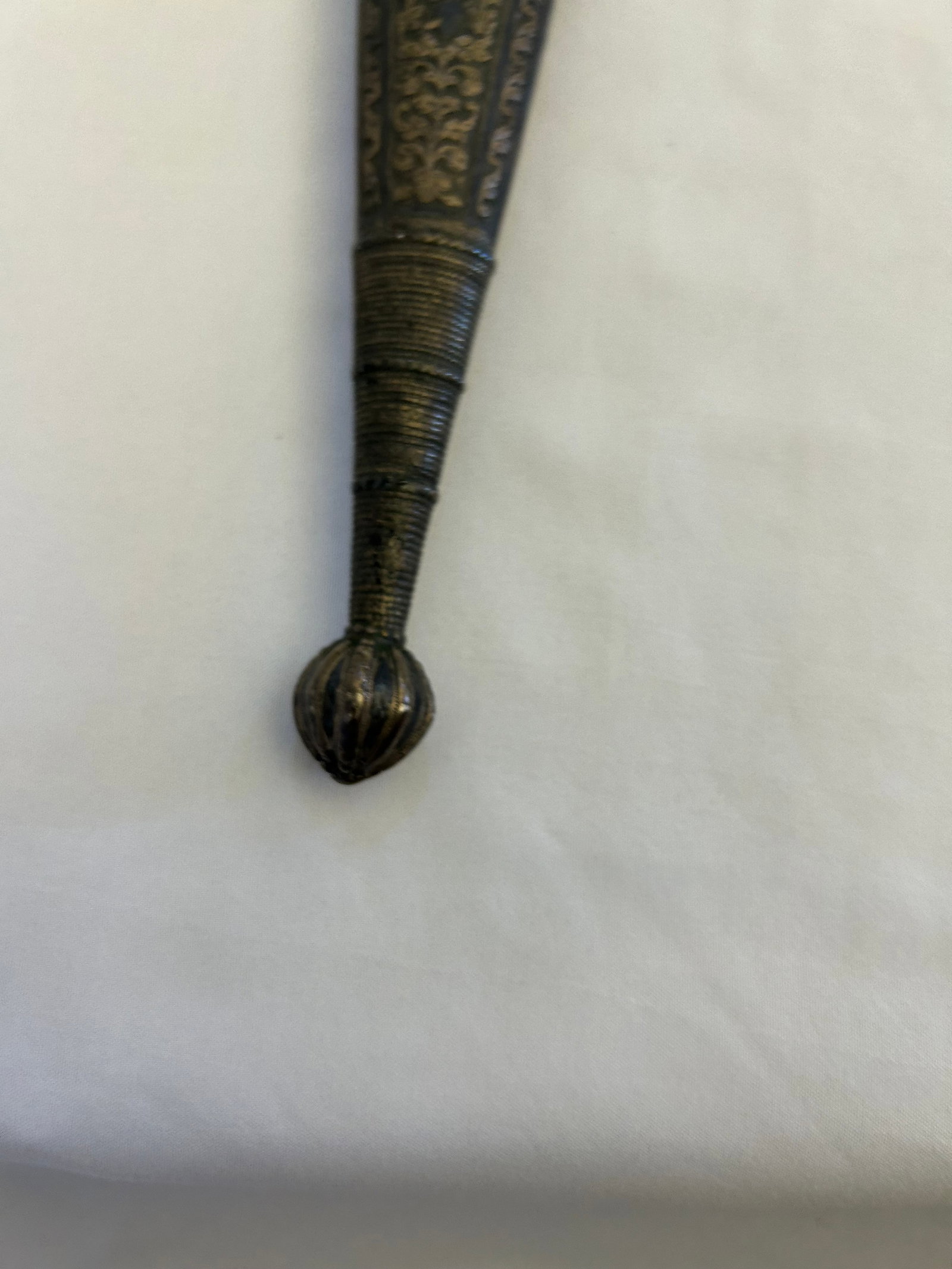 Double-Edged Kindjal Dagger With Silver-Niello Decoration, Circa 1880 – 1910 - 2
