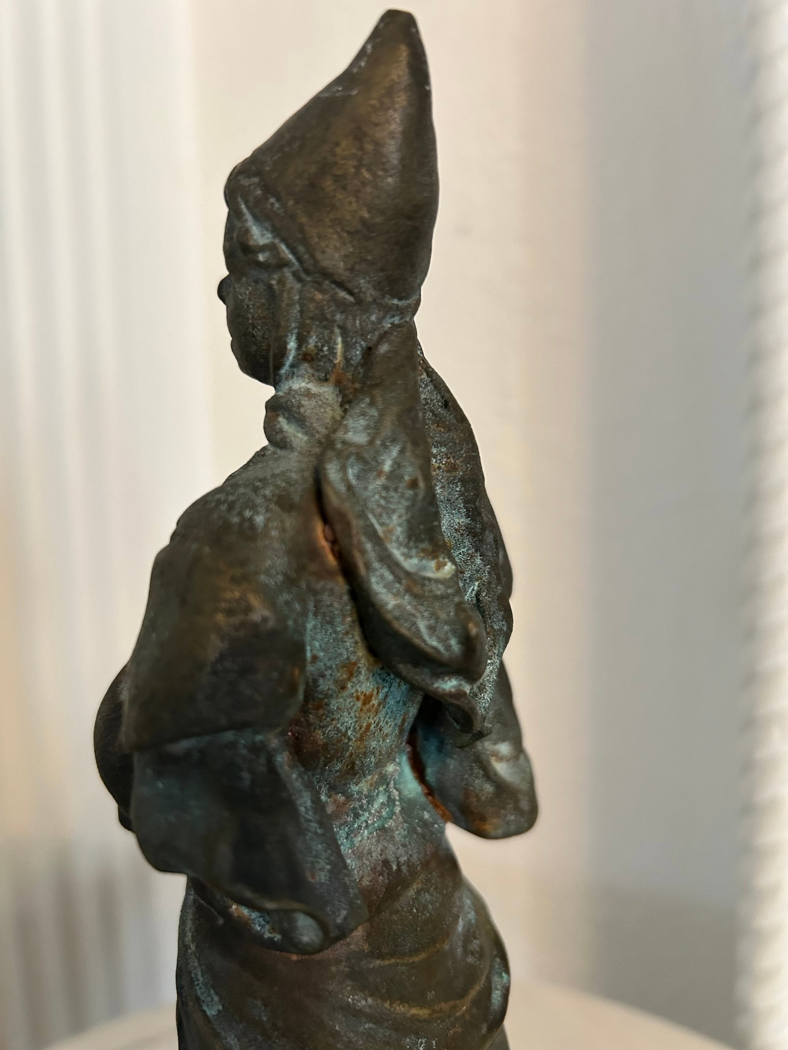 Late 19th Century Bronze Lady on Carpet - 3