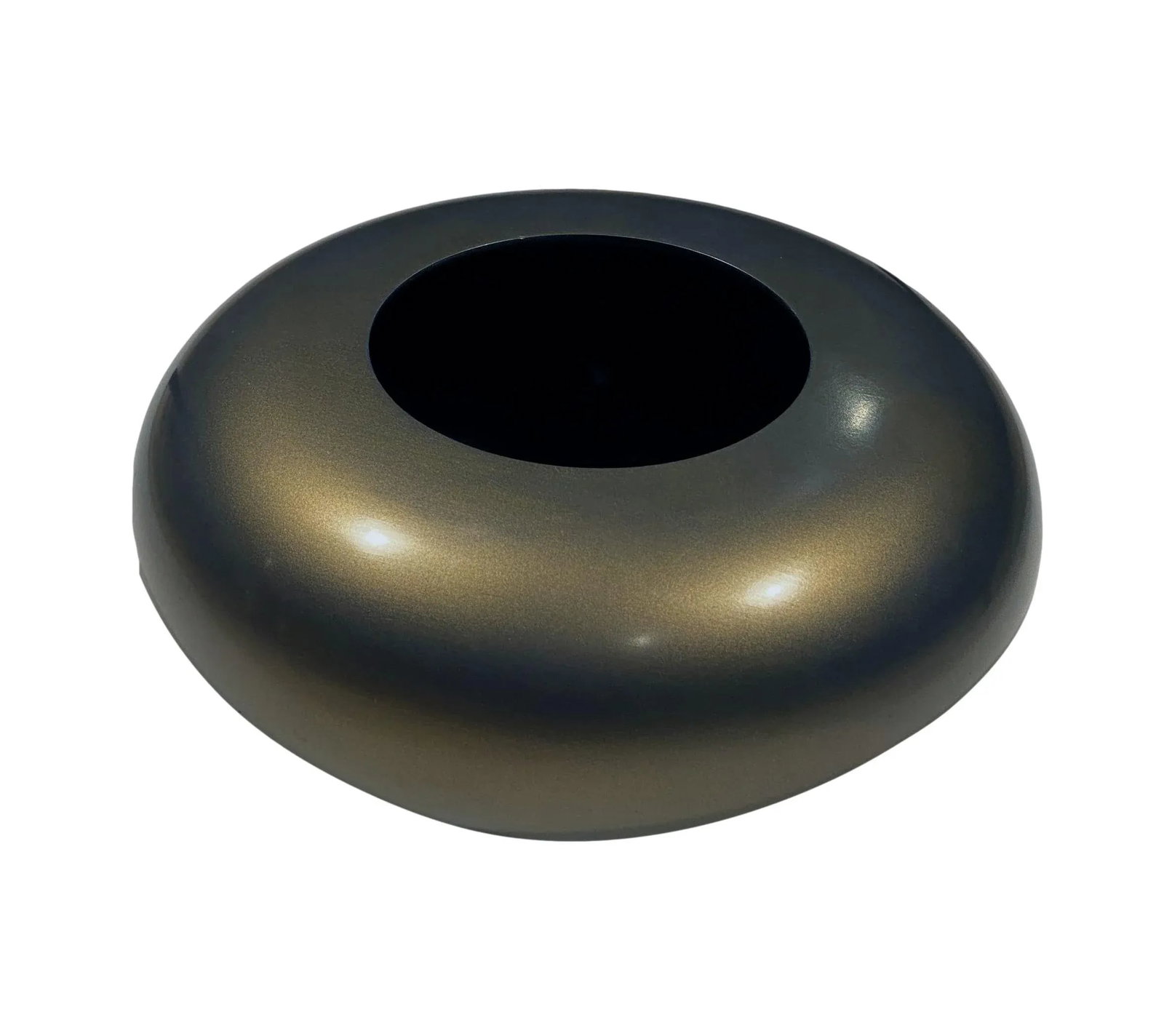 Mark Westervelt 1990's Birdseye Maple, Rosewood, Holly, Decorative Bowl With Acrylic Bronze Finish - 6