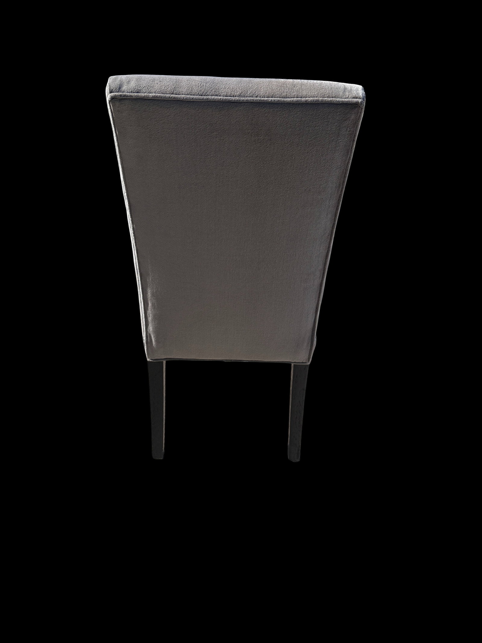 Rh Hudson Performance Velvet Chair in Fog - 3