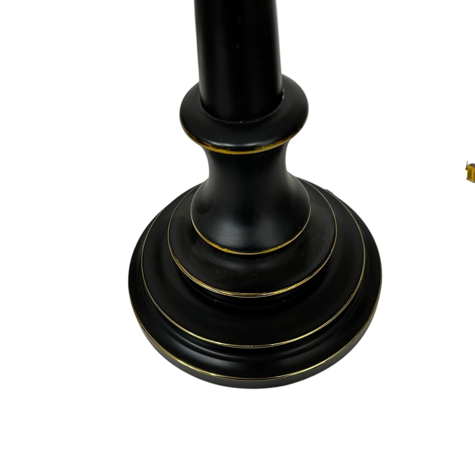 Vintage Stiffel Candlestick Lamp in Bronze Finish - 4