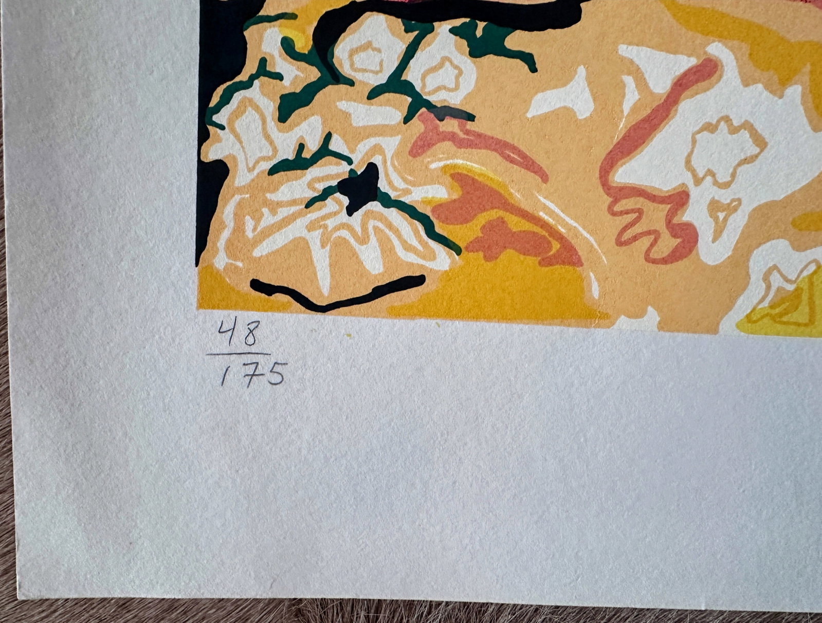 1980s Original Signed Hunt Slonem Serigraph Chair Duet, 48/175 - 9