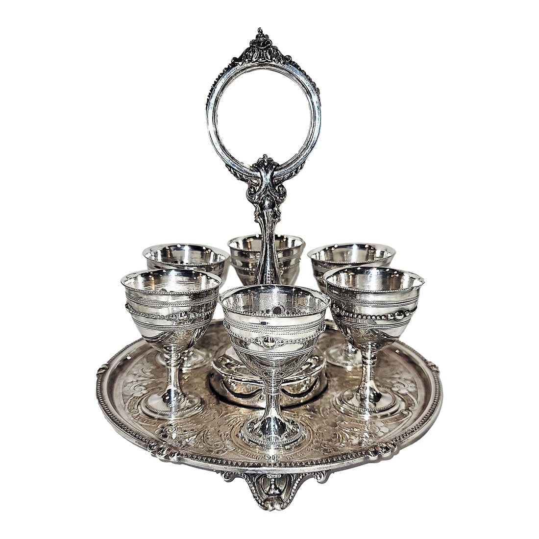 19c Silver Plate Egg Server (1 of 10)