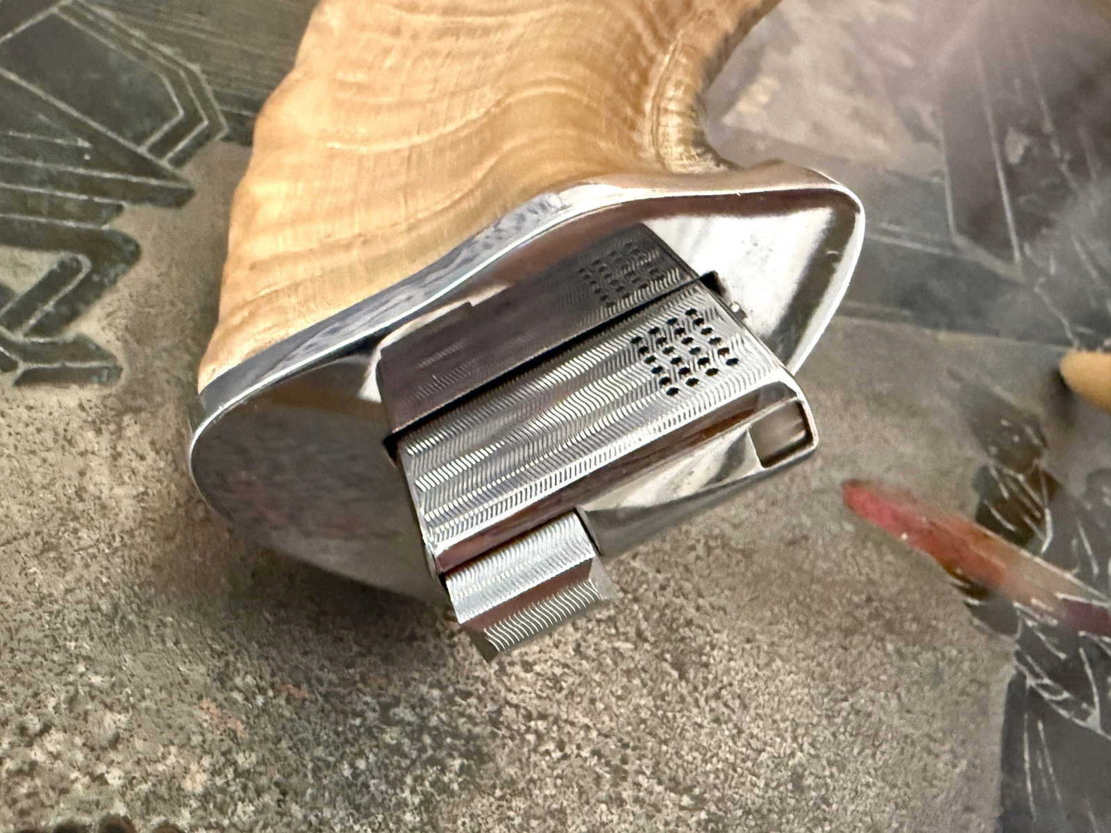 1970's Carl Aubock Large Table Lighter - 6