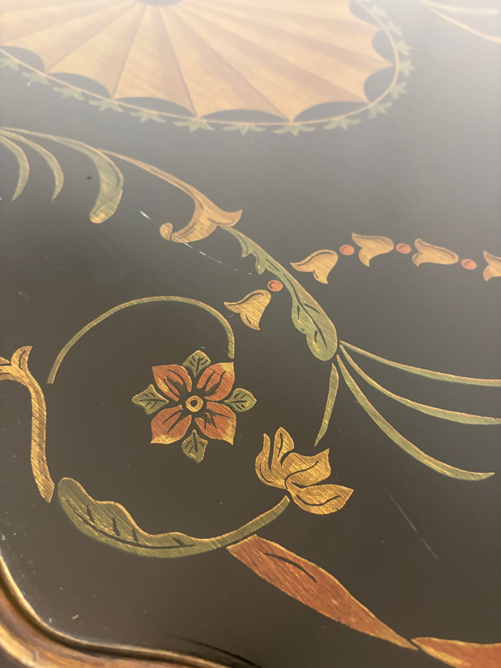 Late 20th Century Attributed to Maitland Smith Ebonized Oval Neoclassical Coffee Table - 13