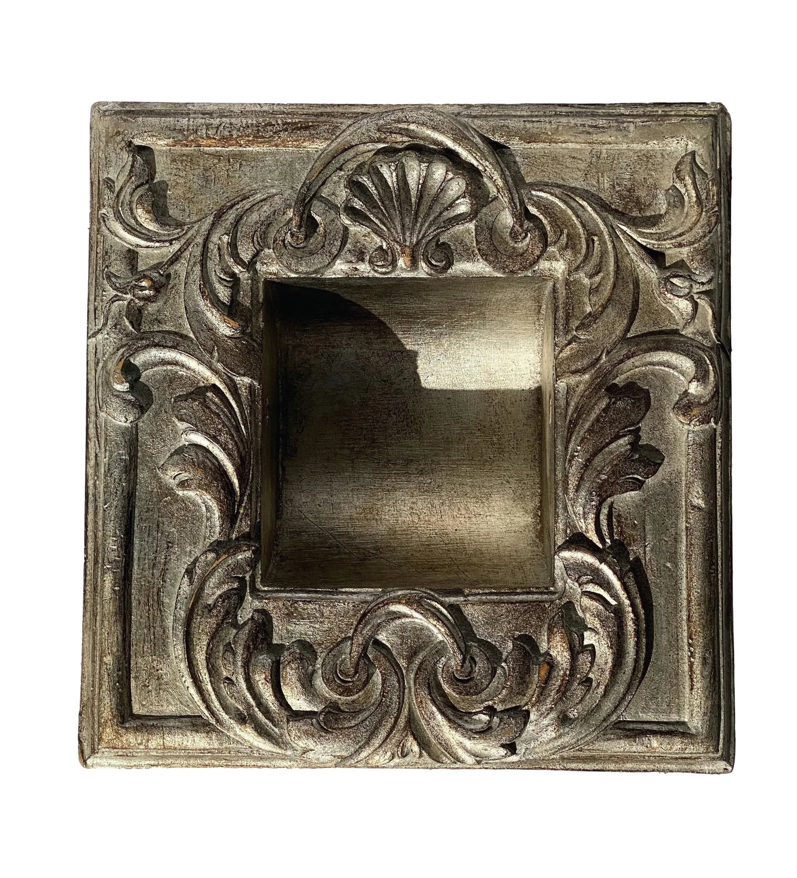 Italian Baroque Style Bathroom Holder in "Bartolo" Silvered Parcel-Gilt by Judson Rothschild for The - 5