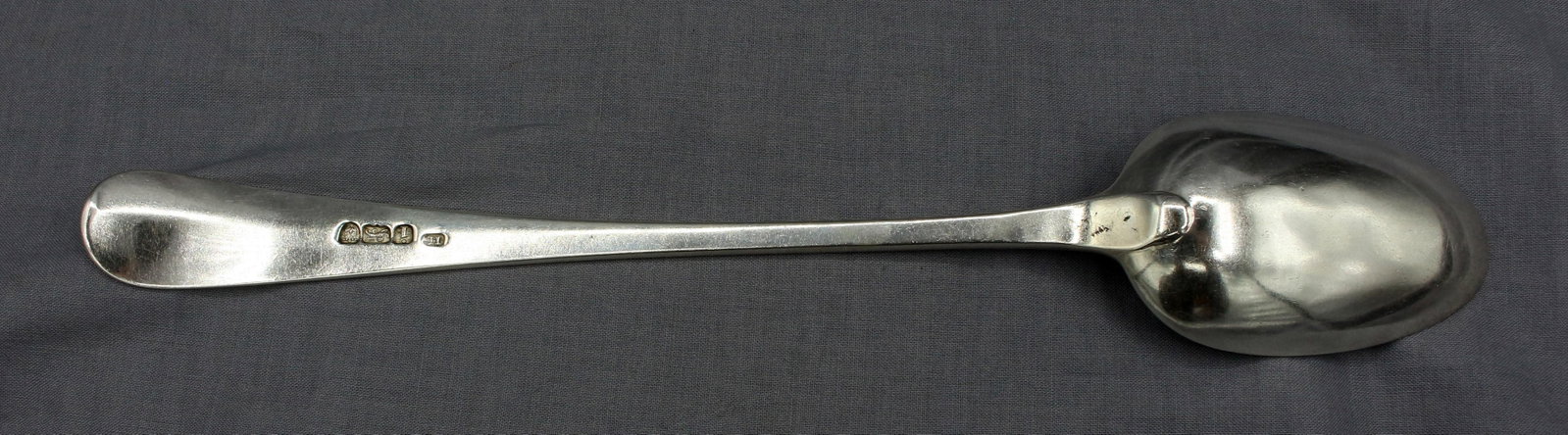 1784 George III Period Sterling Silver Basting Spoon - 2