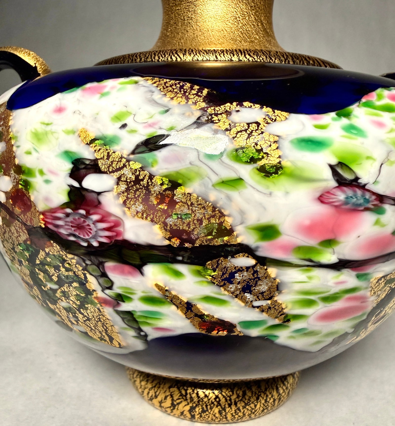 Kuniaki Kuroki Handblown Art Glass Vase, Heisei Period, Japan - 3