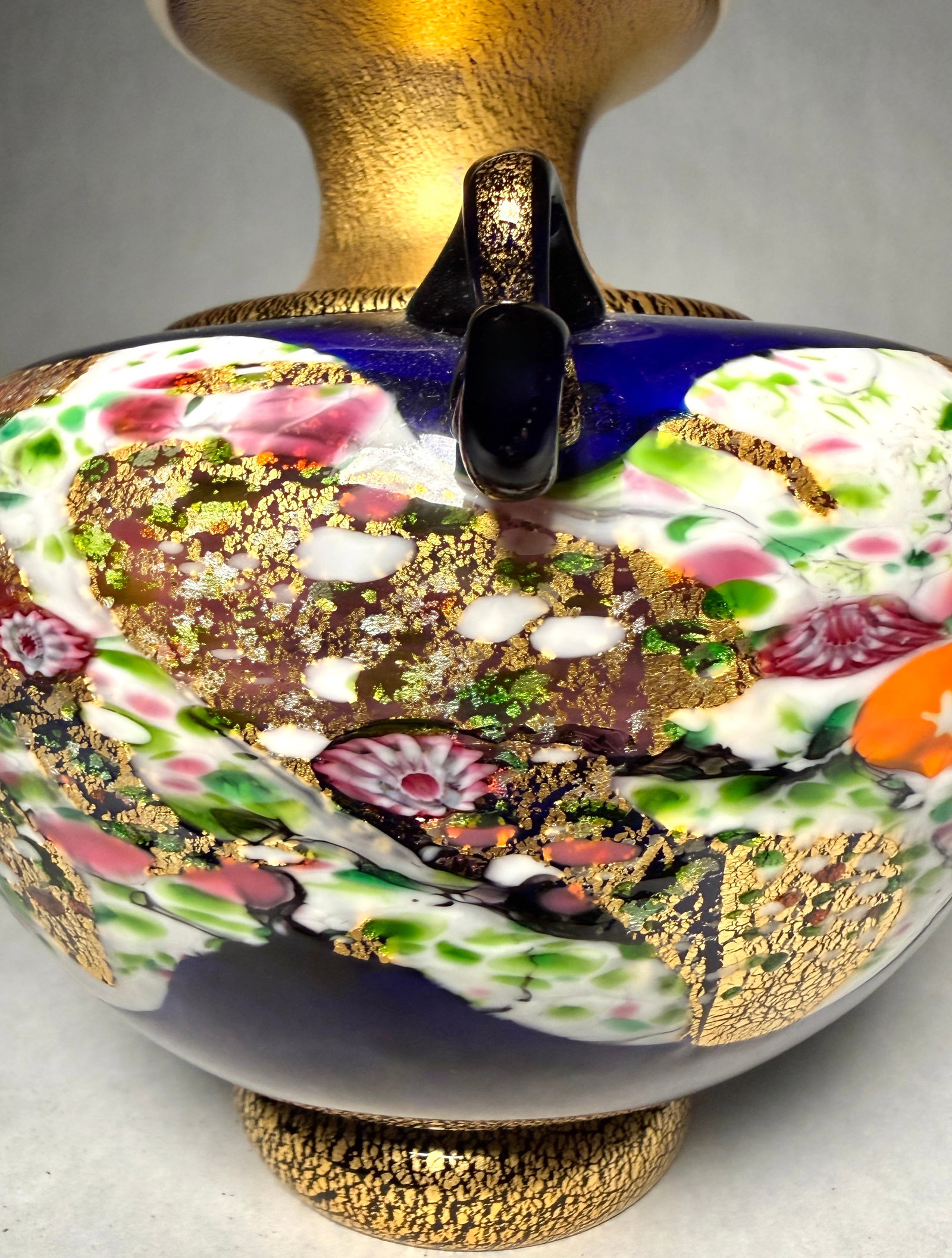 Kuniaki Kuroki Handblown Art Glass Vase, Heisei Period, Japan - 6