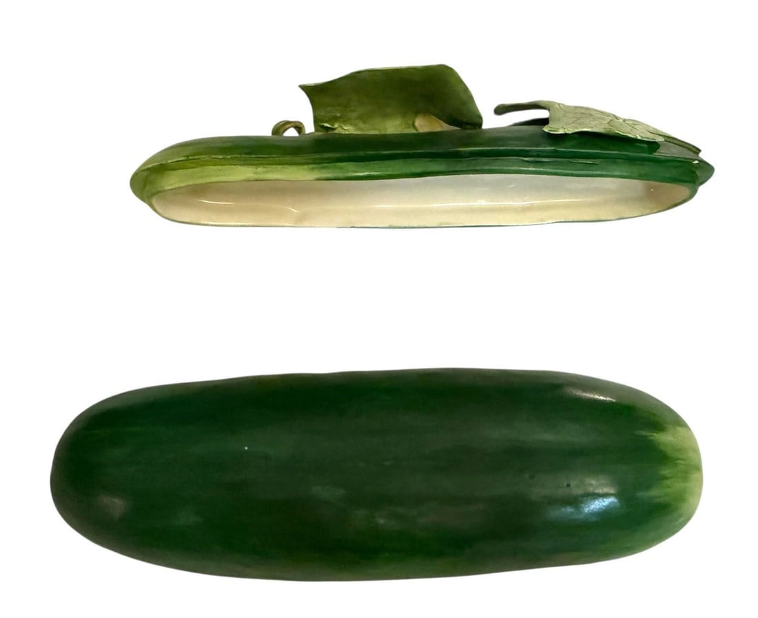 Mary Kirk Kelly Porcelain Zucchini Box - 3