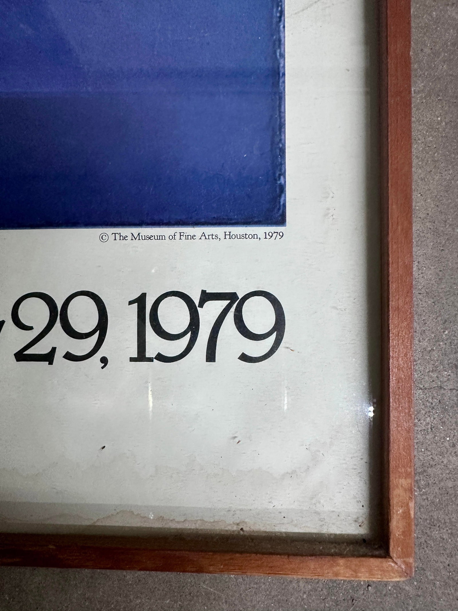 Original Patrick Henry Bruce "American Modernist " 1979 Exhibition Poster - 10