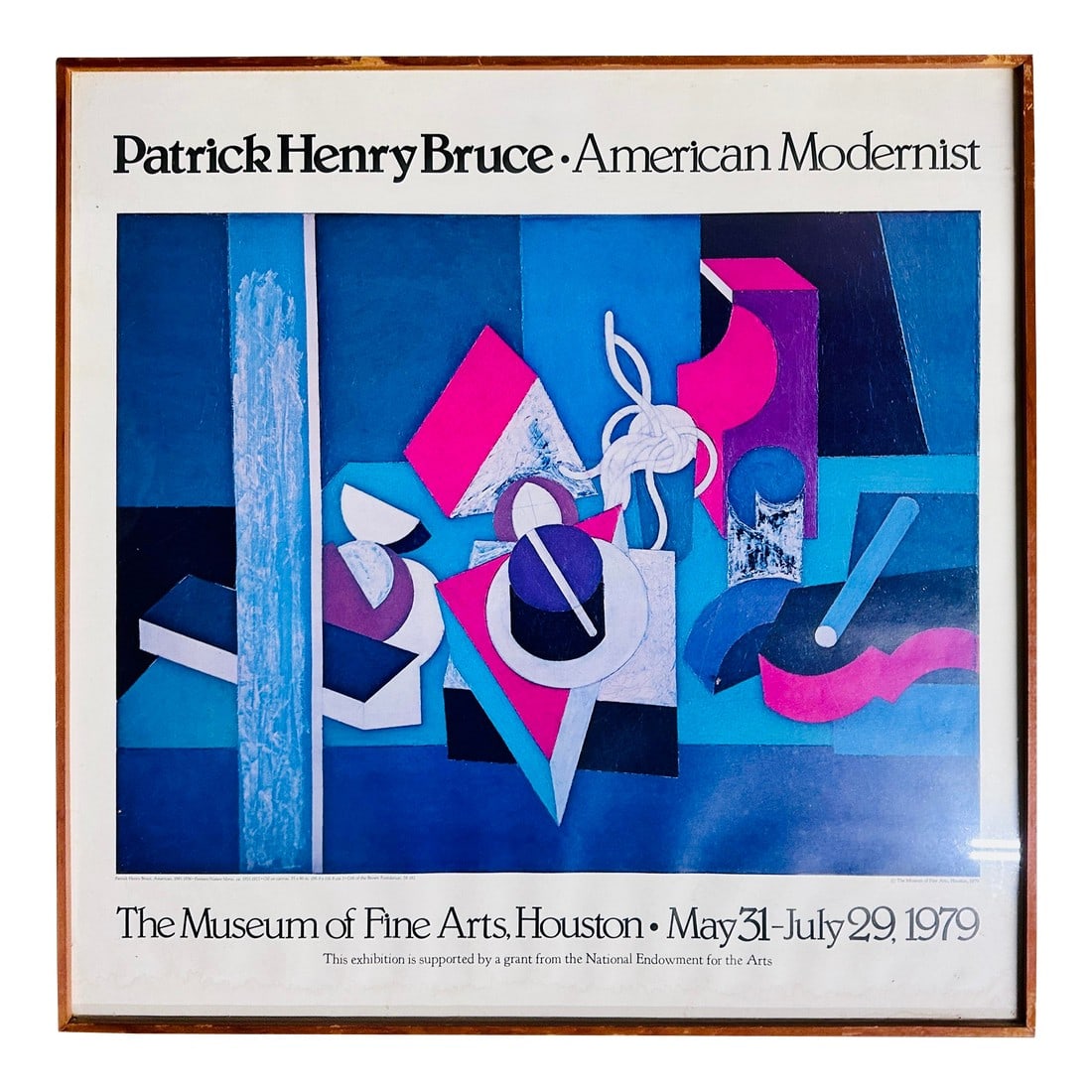 Original Patrick Henry Bruce "American Modernist " 1979 Exhibition Poster (1 of 12)