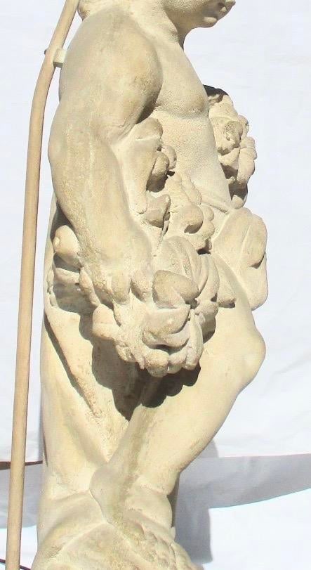 Allegorical Seasons Figural Sculpture Table Lamps - A Pair of 2 - 12