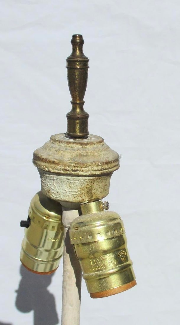 Allegorical Seasons Figural Sculpture Table Lamps - A Pair of 2 - 16