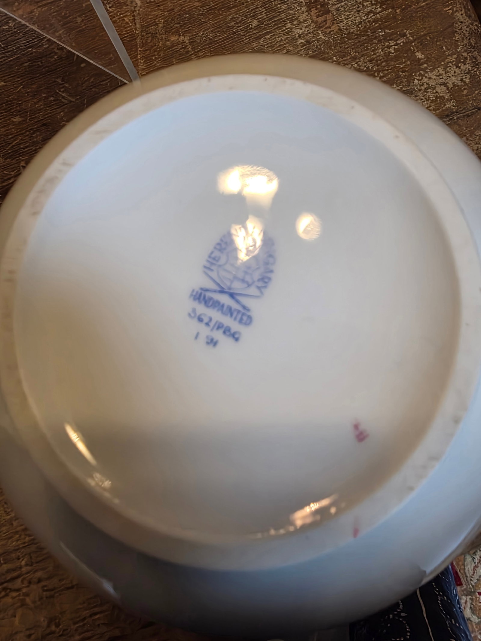 Herend Blue Garland Bowl - 5