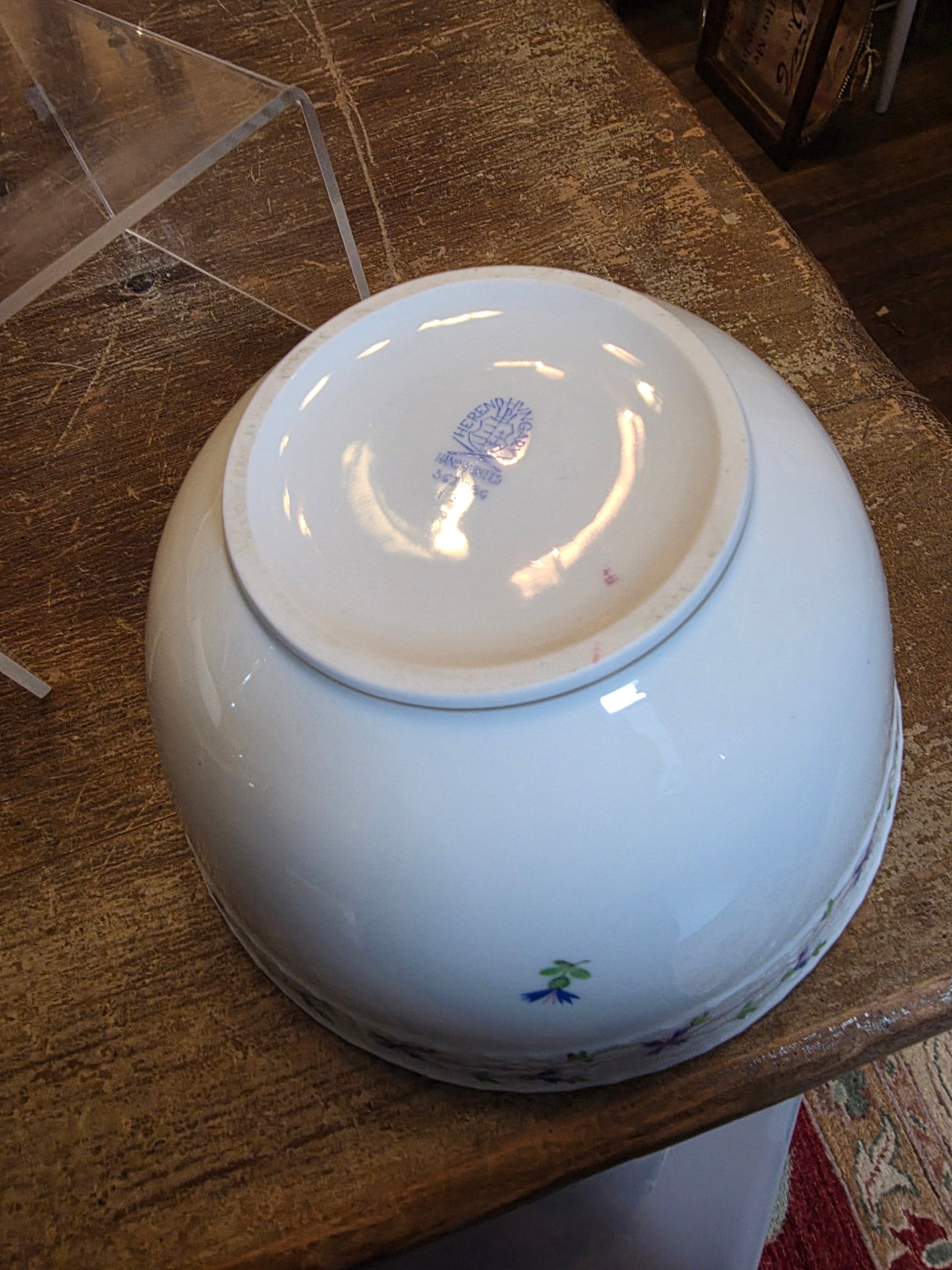 Herend Blue Garland Bowl - 6
