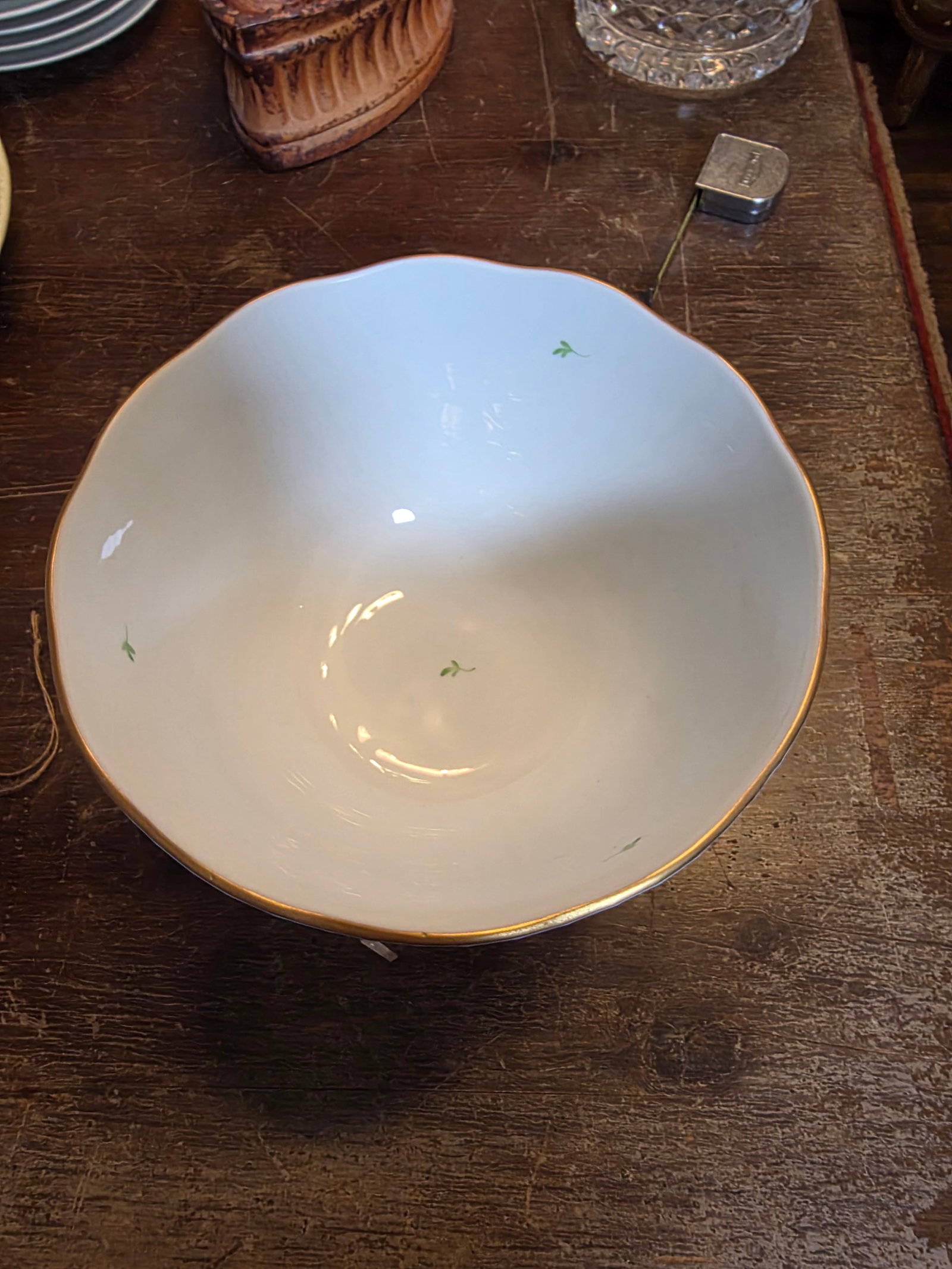 Herend Blue Garland Bowl - 7
