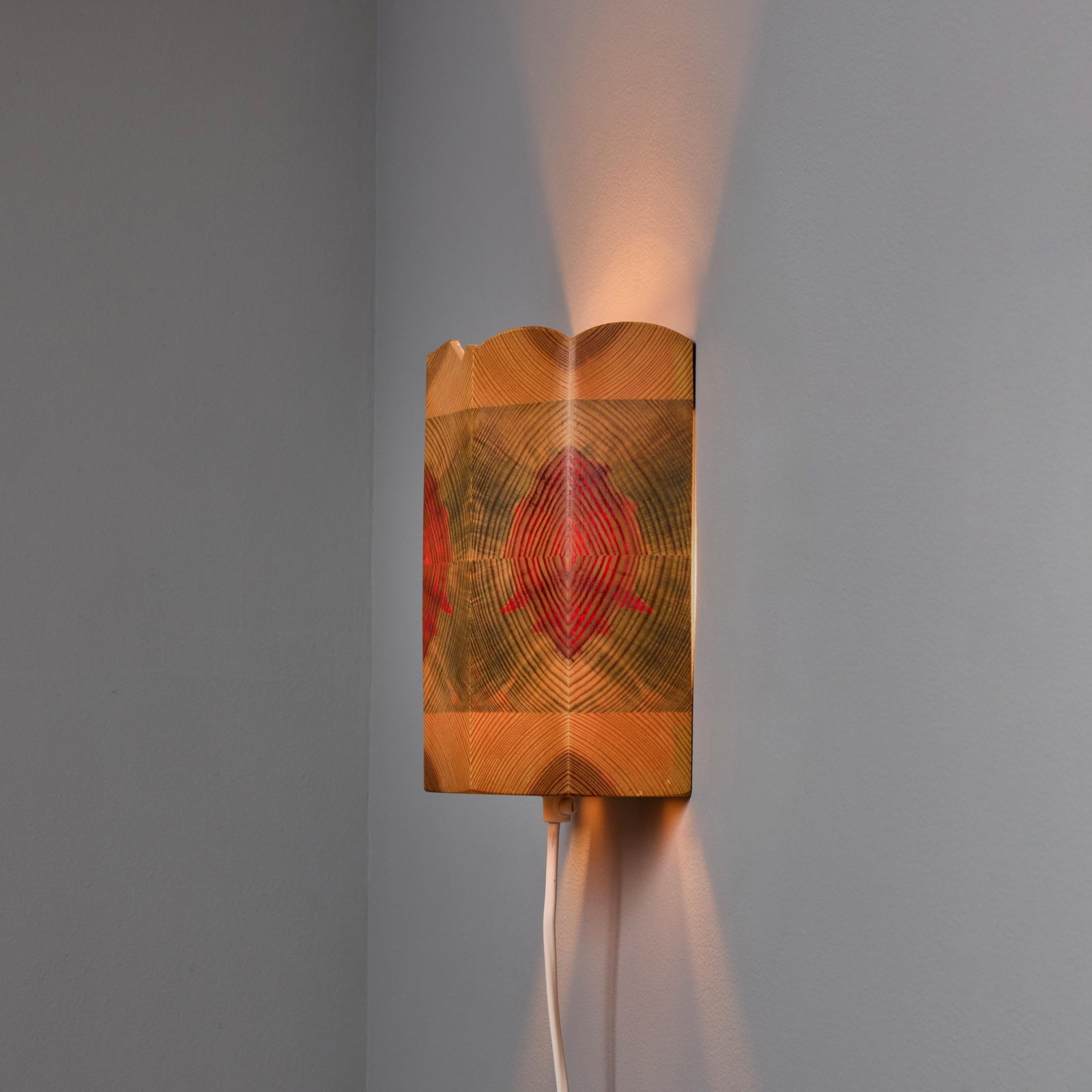 1960s Wood Wall Lamps Attributed to Hans-Agne Jakobsson for Ab Ellysett - a Pair - 10
