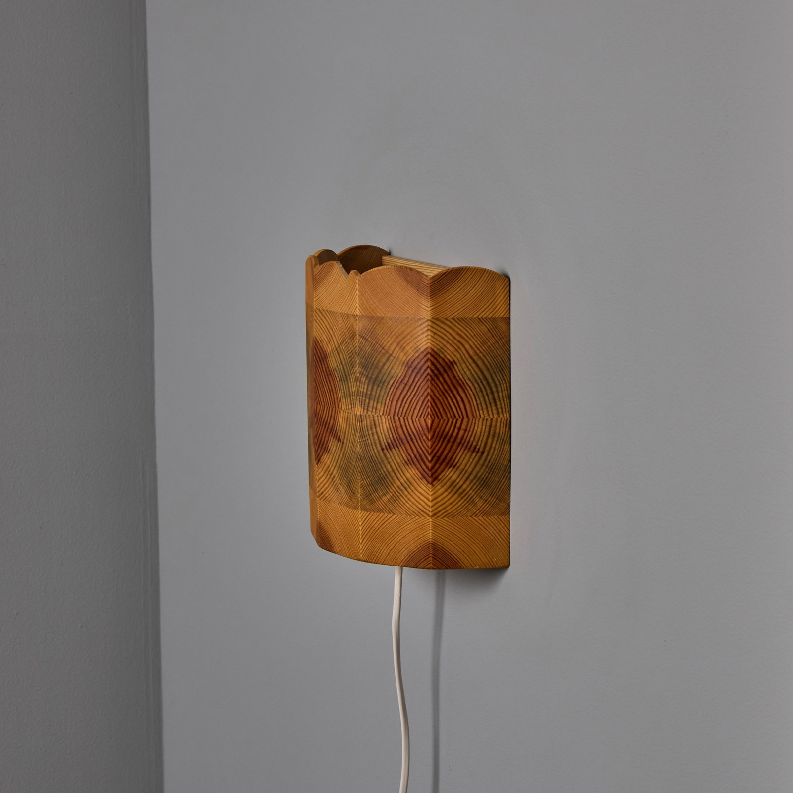 1960s Wood Wall Lamps Attributed to Hans-Agne Jakobsson for Ab Ellysett - a Pair - 11