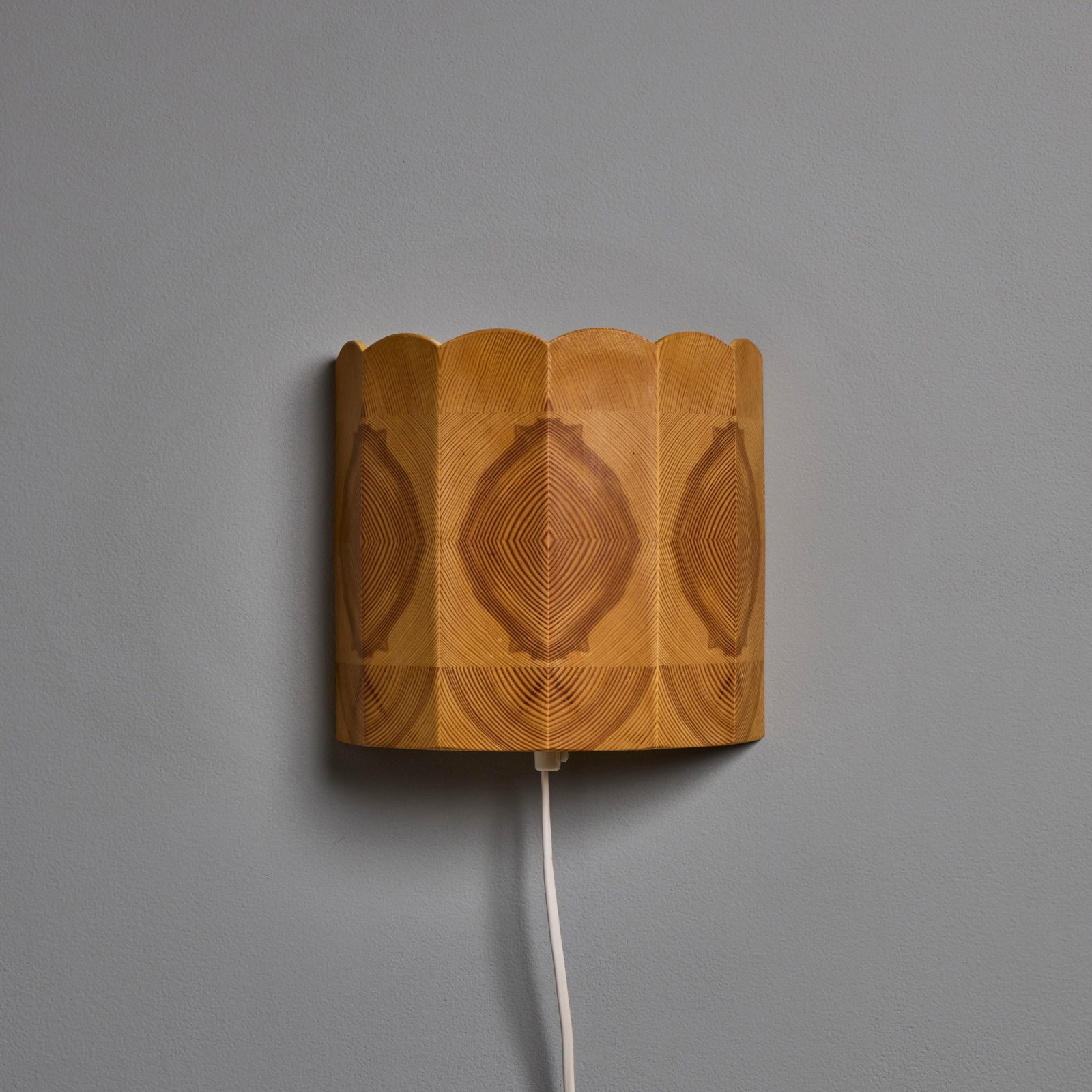 1960s Wood Wall Lamps Attributed to Hans-Agne Jakobsson for Ab Ellysett - a Pair - 12