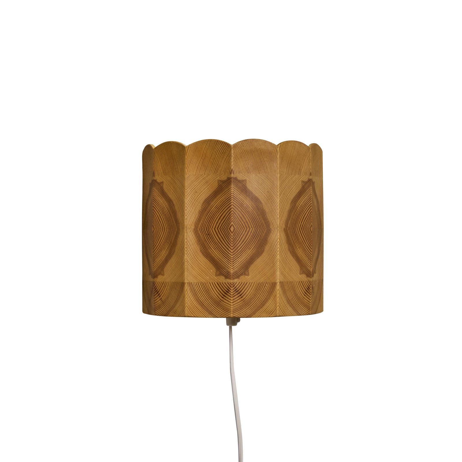 1960s Wood Wall Lamps Attributed to Hans-Agne Jakobsson for Ab Ellysett - a Pair - 16