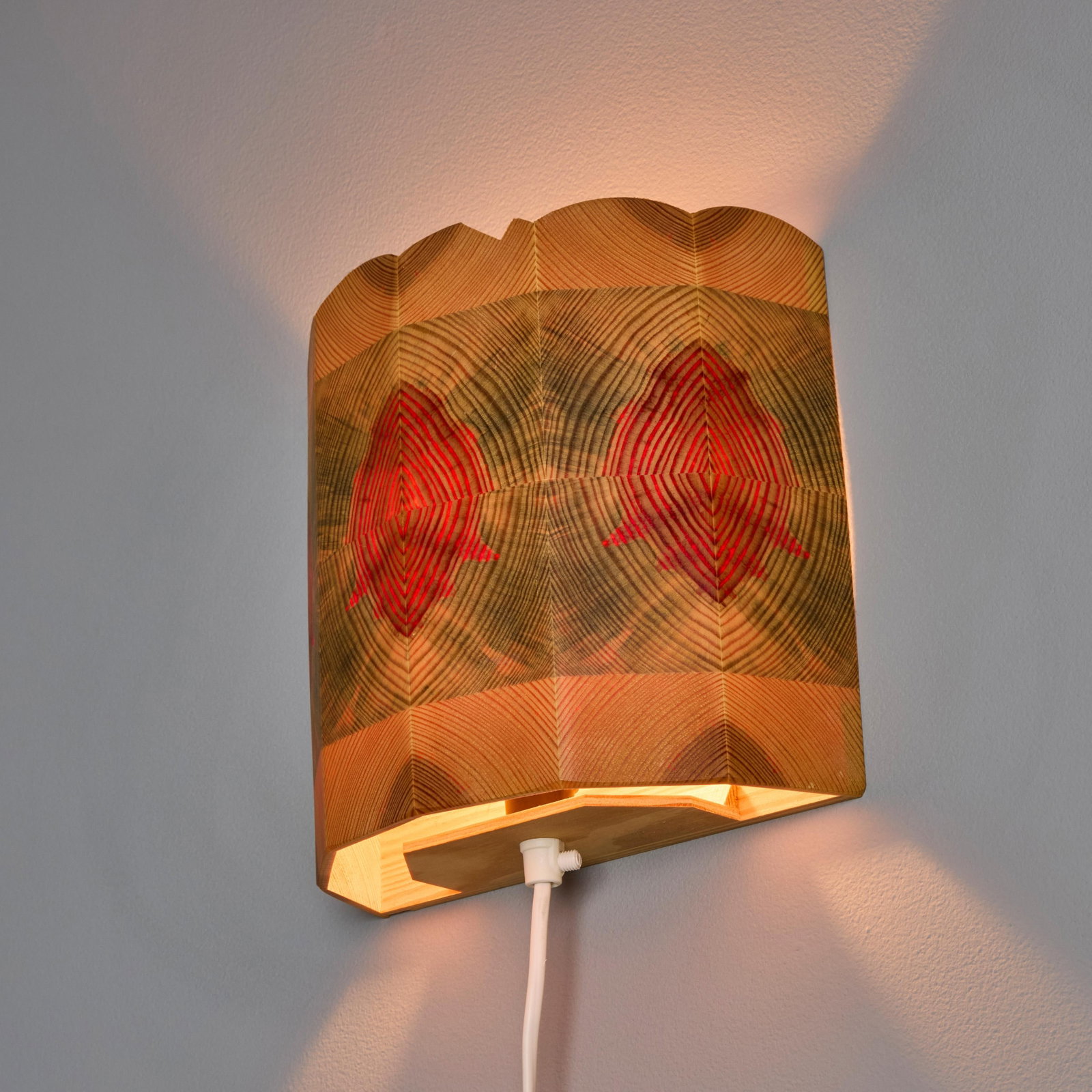1960s Wood Wall Lamps Attributed to Hans-Agne Jakobsson for Ab Ellysett - a Pair - 4