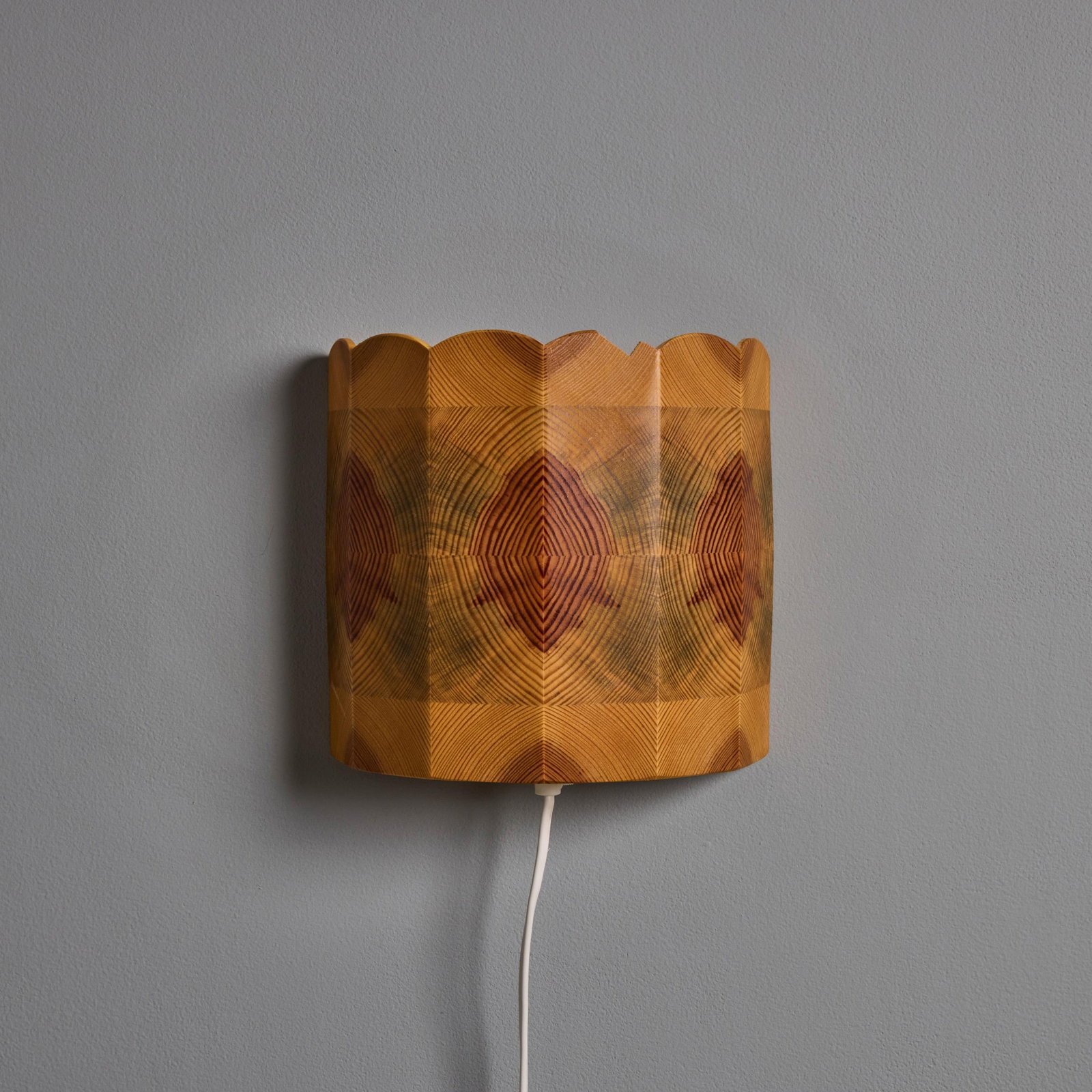 1960s Wood Wall Lamps Attributed to Hans-Agne Jakobsson for Ab Ellysett - a Pair - 8