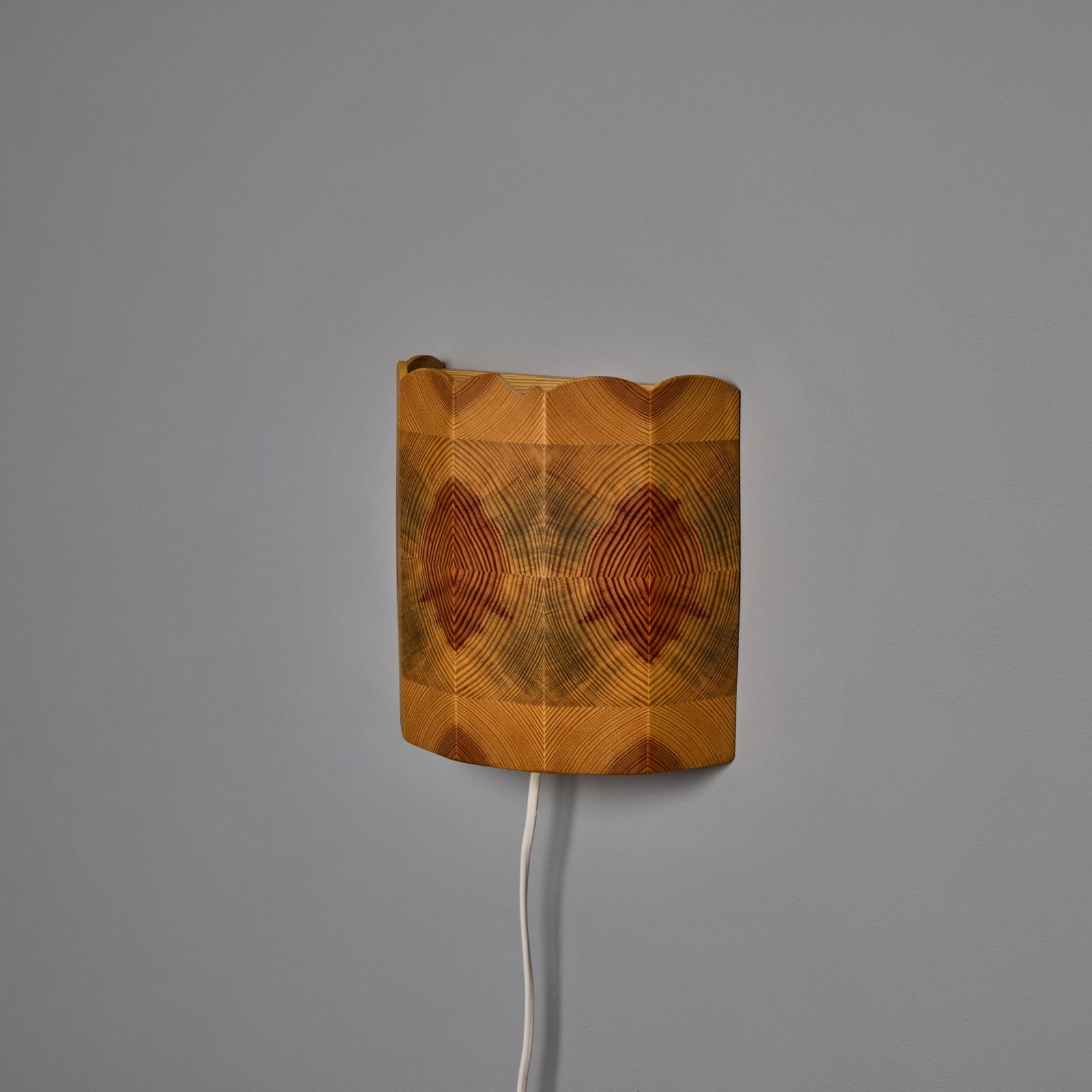 1960s Wood Wall Lamps Attributed to Hans-Agne Jakobsson for Ab Ellysett - a Pair - 9