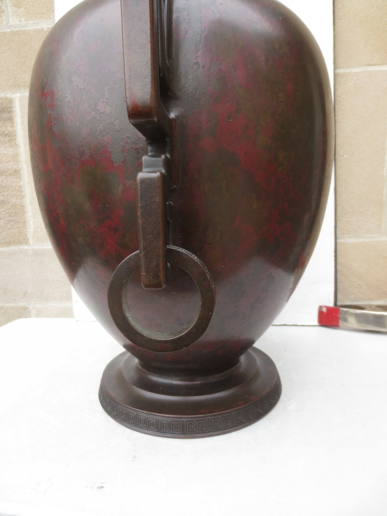 Massive Japanese Meiji Bronze Vase by Sencho Ku Circa 1900 - 14