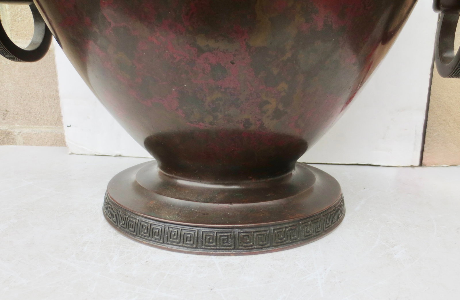 Massive Japanese Meiji Bronze Vase by Sencho Ku Circa 1900 - 3