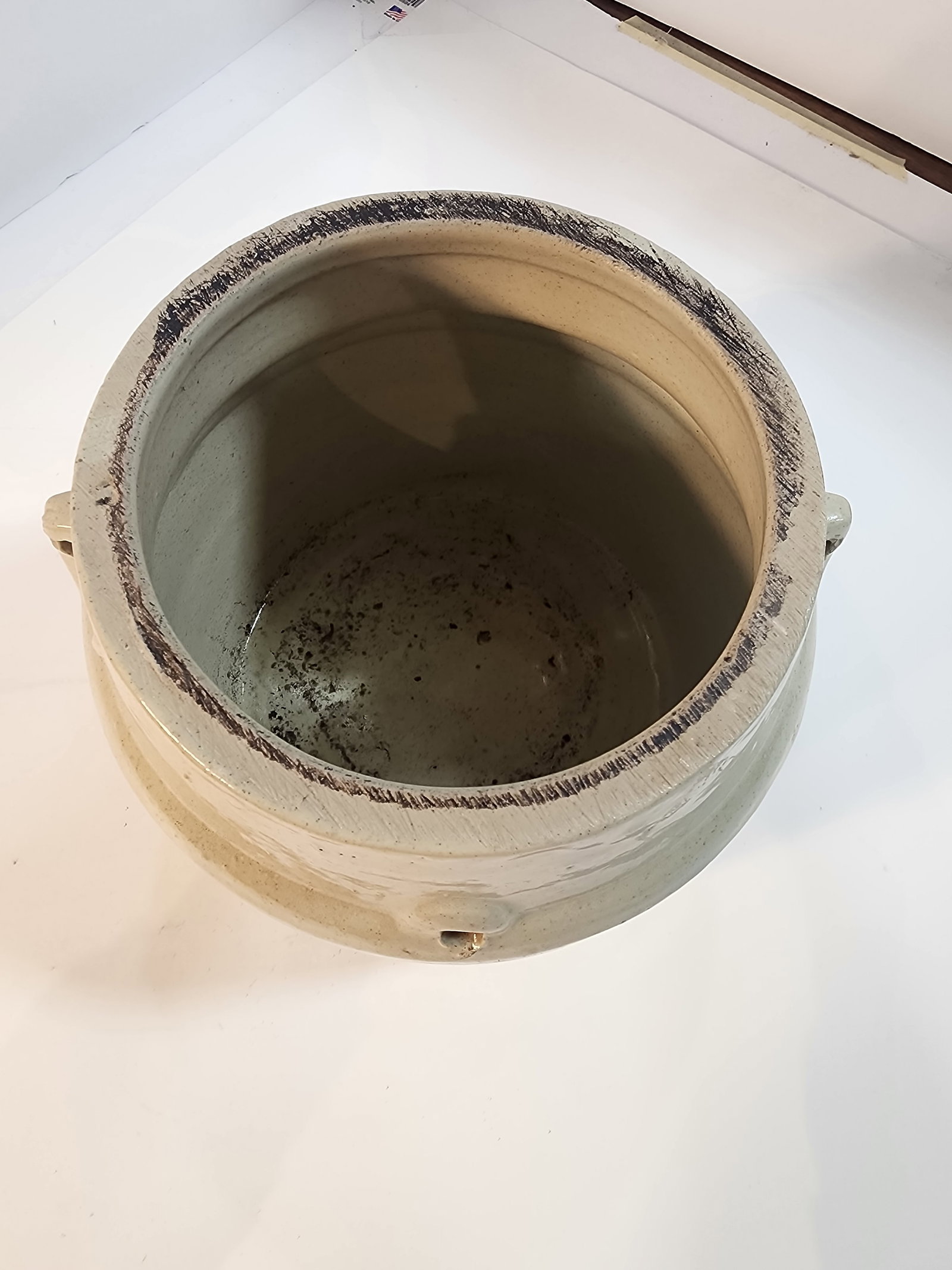 Gorgeous Antique Stoneware Crock - 3