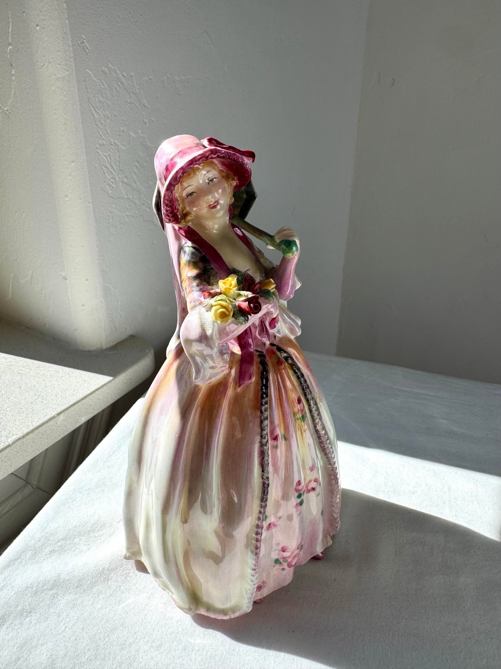 Mid 20th Century Royal Doulton Figurine ~ "June" ~ Hn 2027 - 6