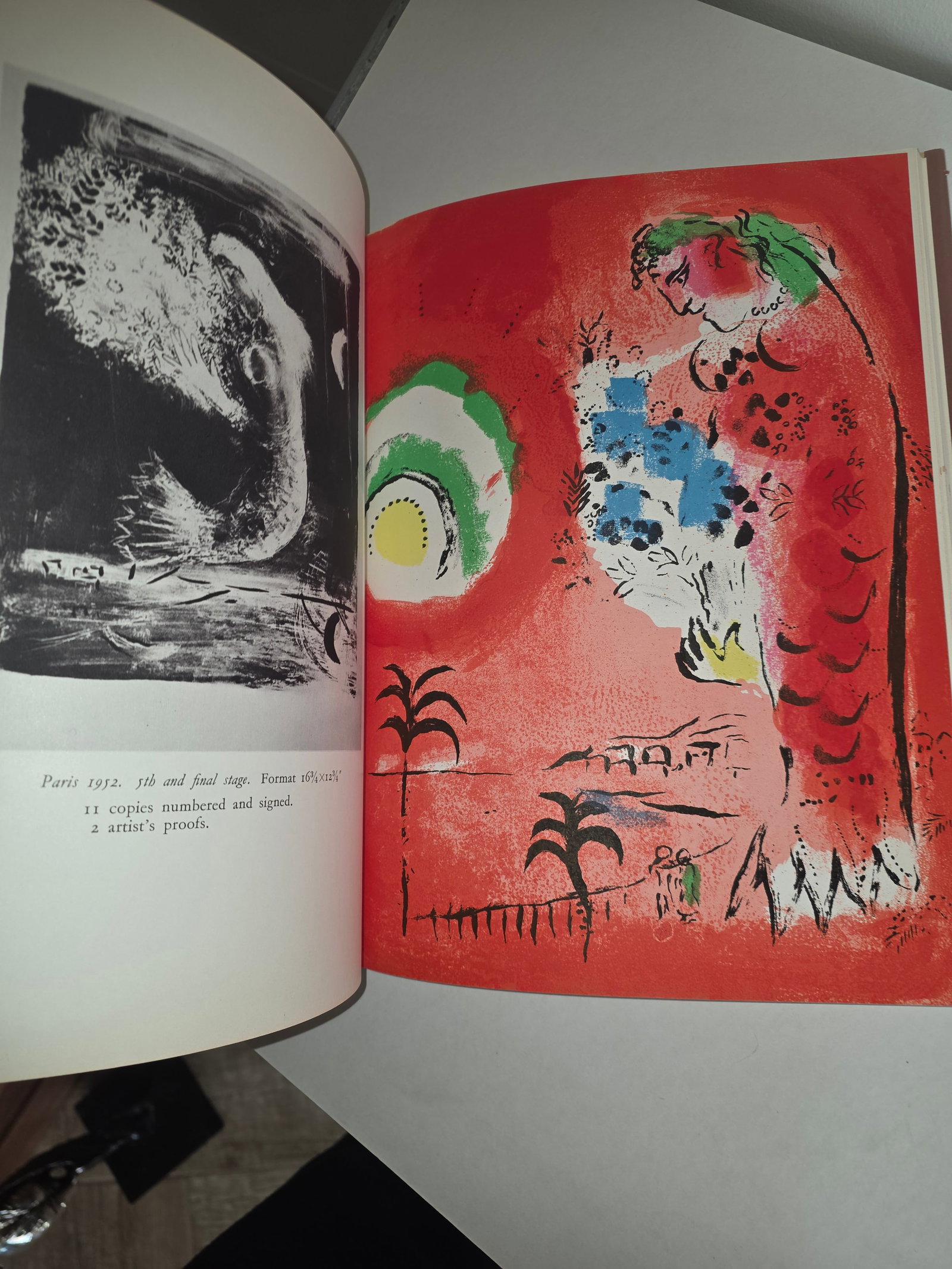 Lithographe Marc Chagall Book 1960 - 10