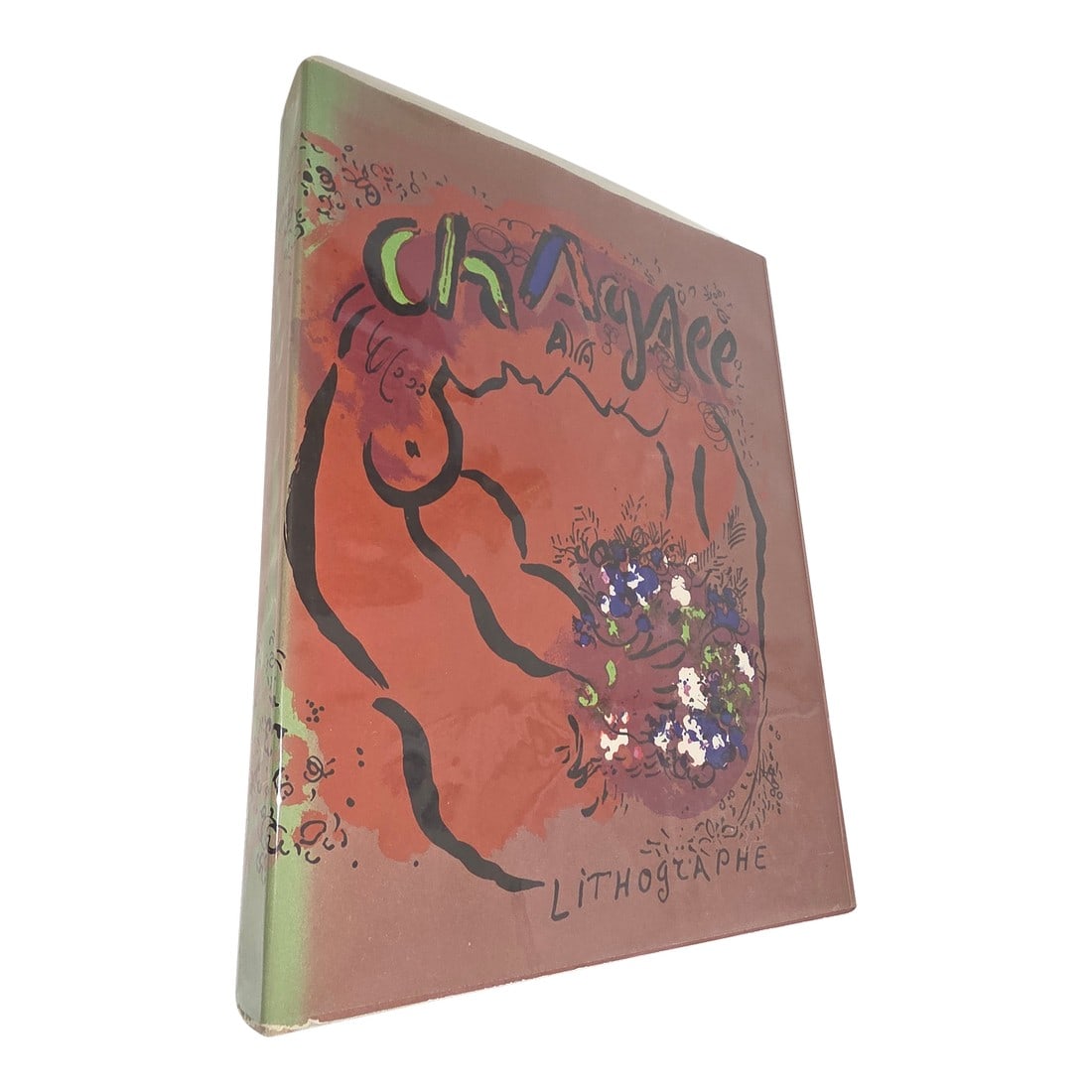 Lithographe Marc Chagall Book 1960: 1960 Marc Chagall Lithographe book with 10 original Lithographs.. Condition: Alterations: Original Condition Unaltered Imperfections: Some Imperfections Condition Notes: The dust jacket is protected