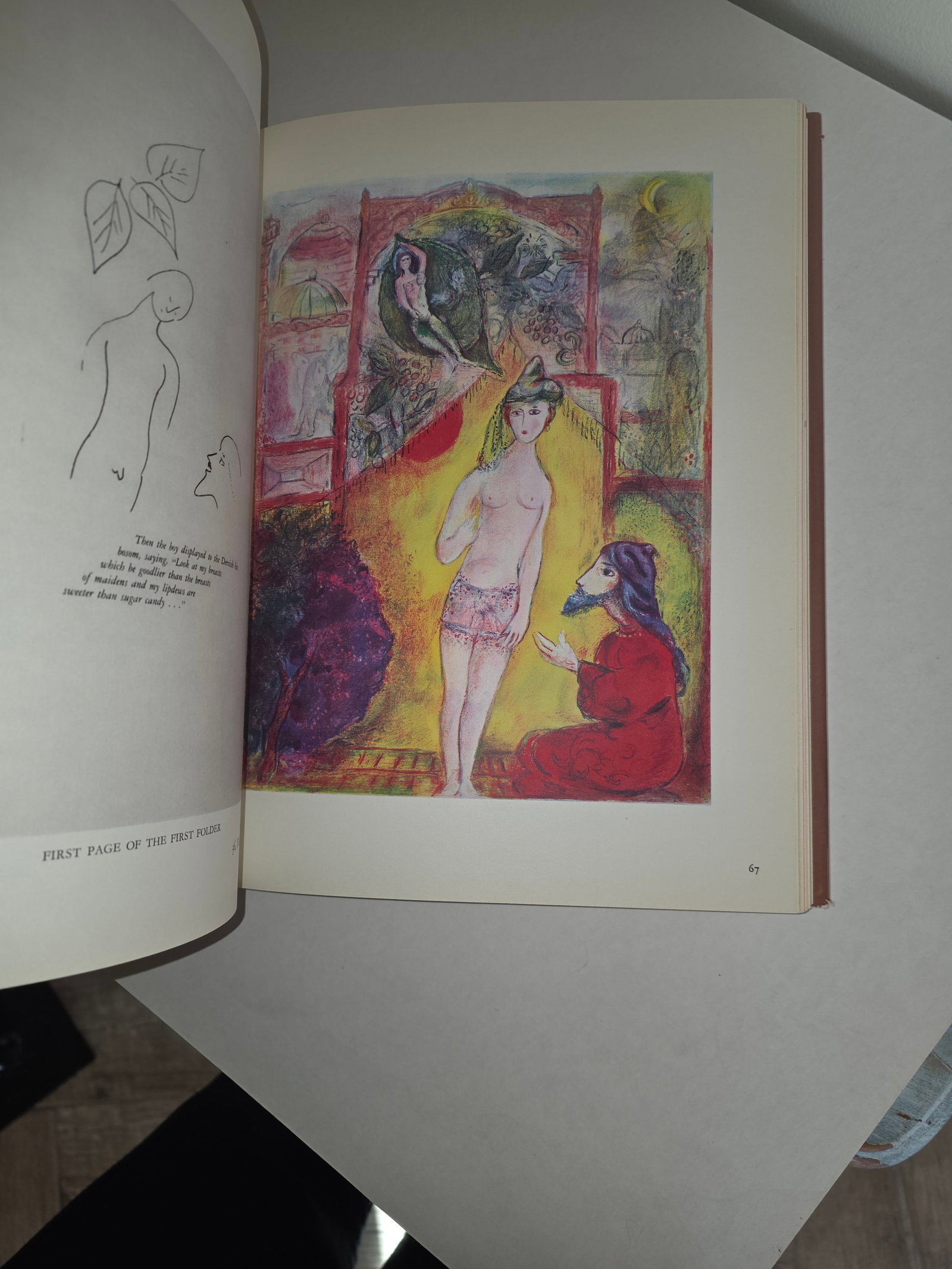 Lithographe Marc Chagall Book 1960 - 7