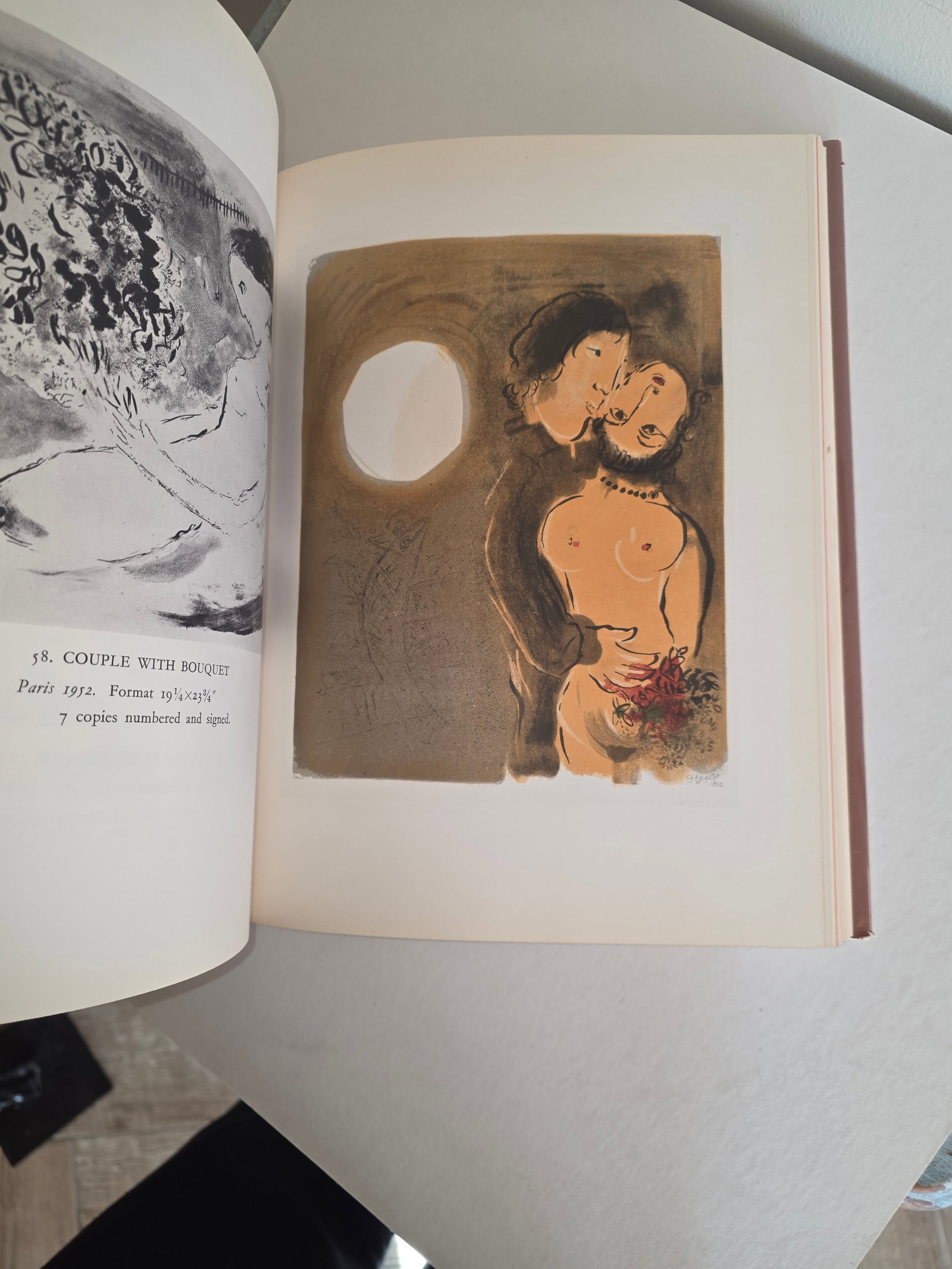 Lithographe Marc Chagall Book 1960 - 9