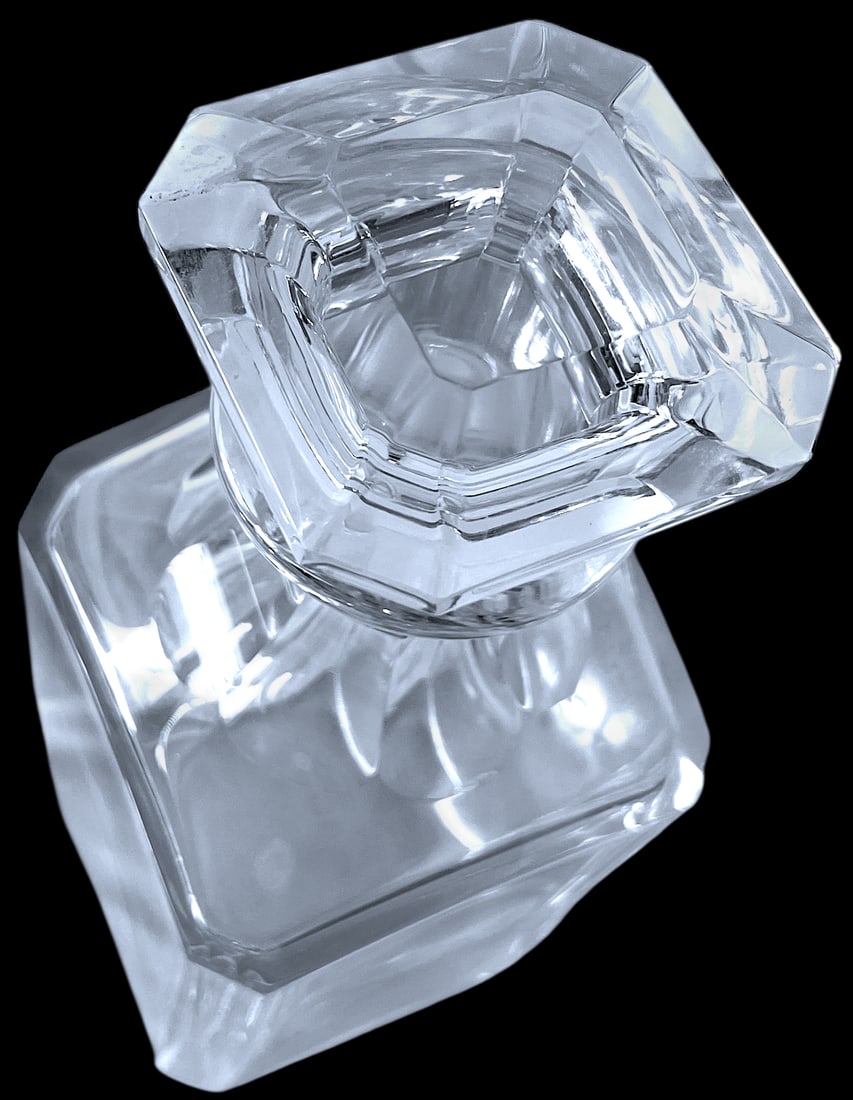 Baccarat Harcourt Pattern Crystal Whiskey Decanter | French Cut Crystal - 4