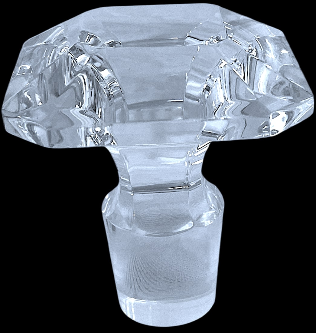 Baccarat Harcourt Pattern Crystal Whiskey Decanter | French Cut Crystal - 8