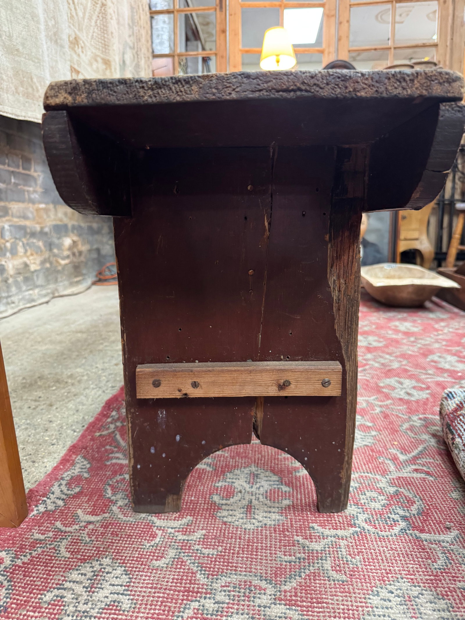 Early 20th Century Primitive Bench - 6