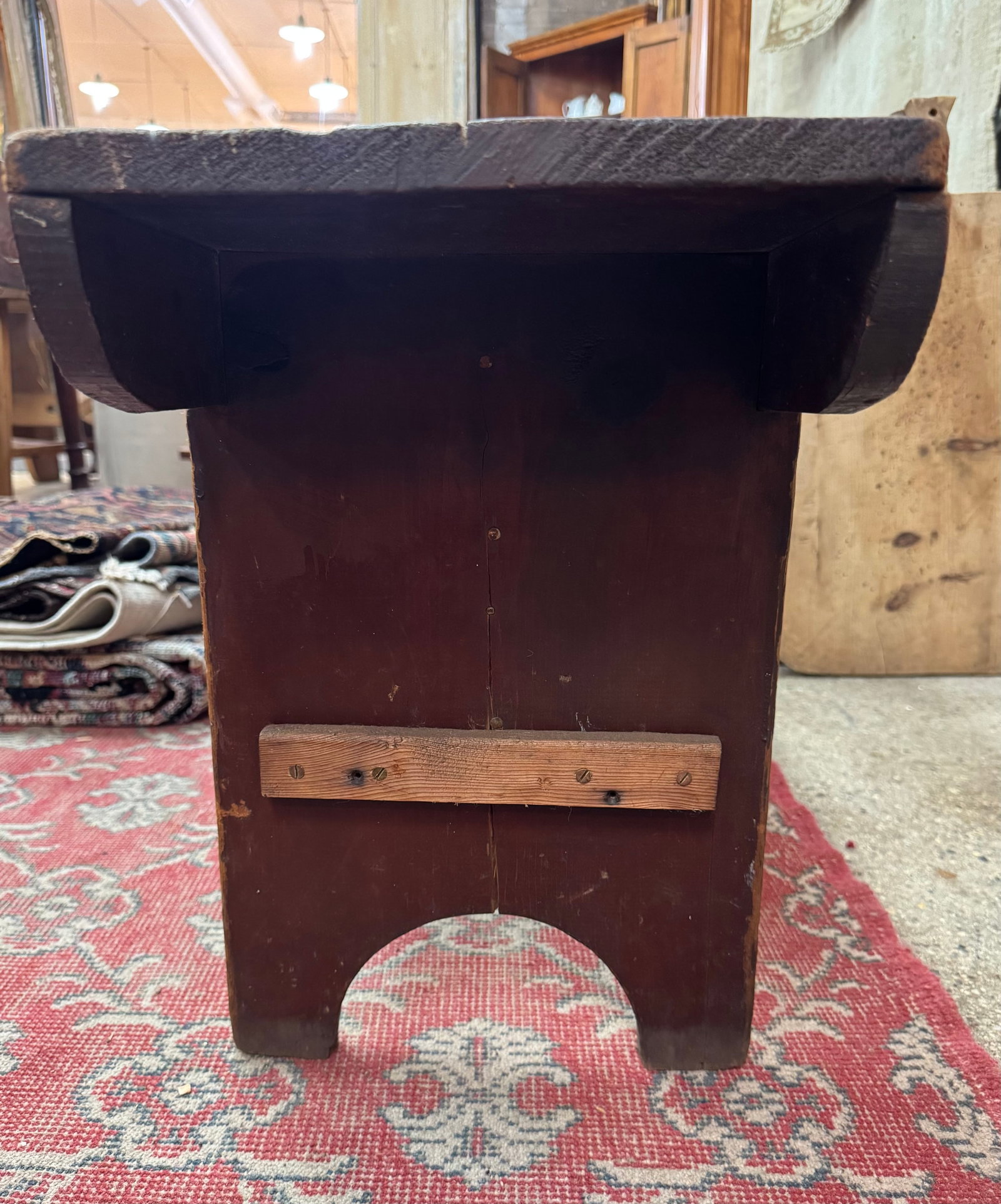 Early 20th Century Primitive Bench - 7