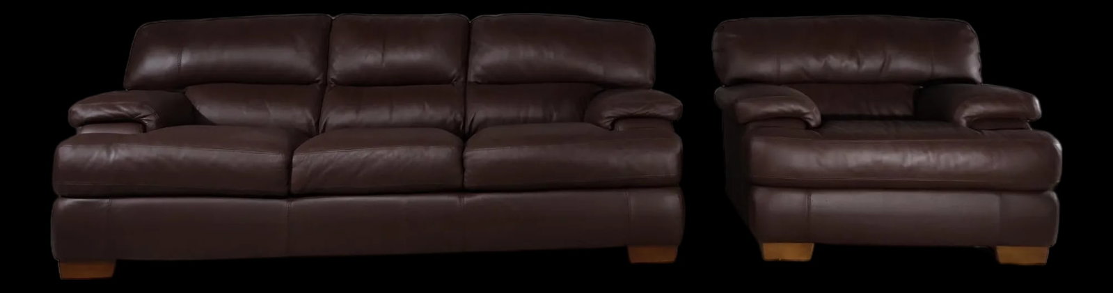 Leather Lounge Set "” Studio Edition - 2