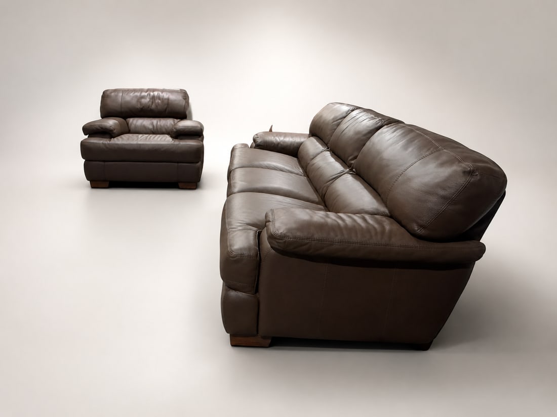 Leather Lounge Set "” Studio Edition - 4