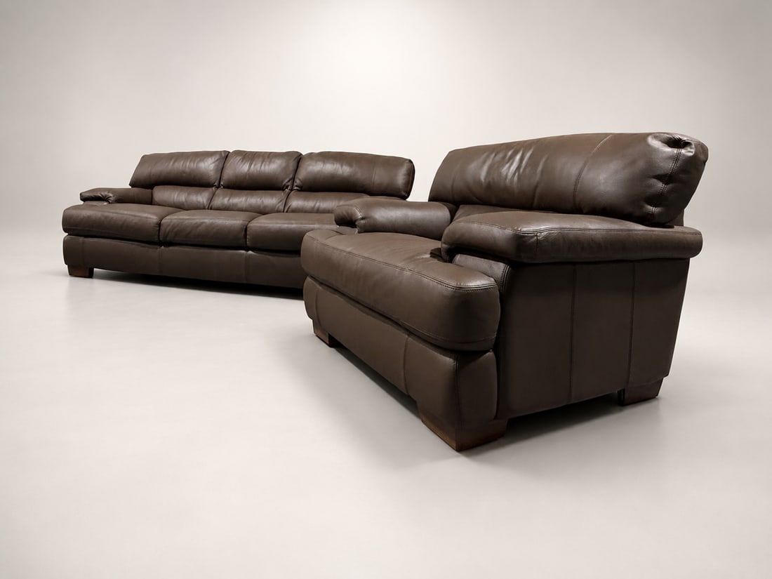 Leather Lounge Set "” Studio Edition - 5