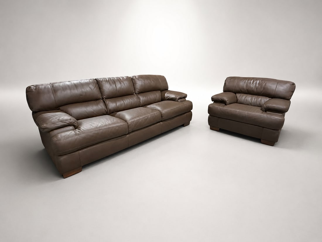Leather Lounge Set "” Studio Edition - 6