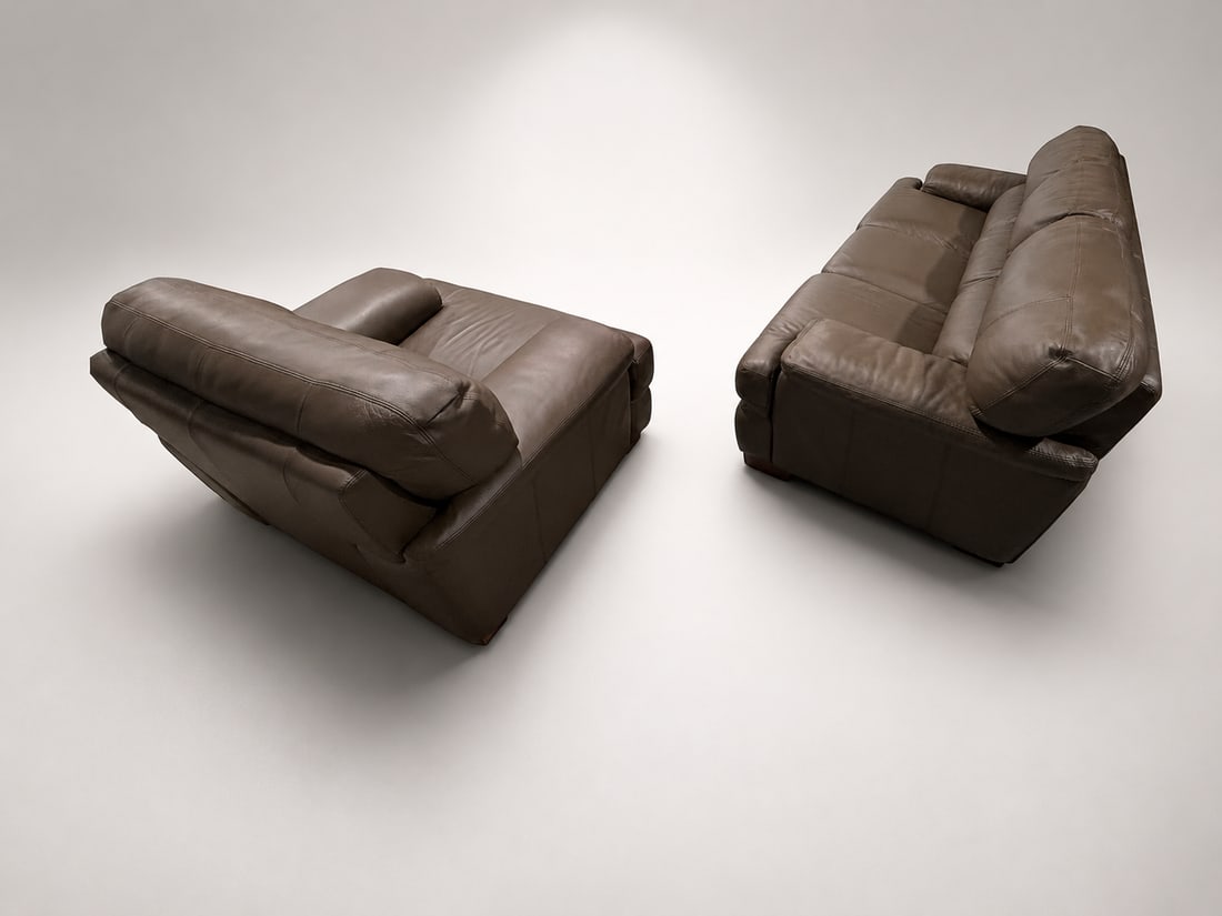 Leather Lounge Set "” Studio Edition - 8