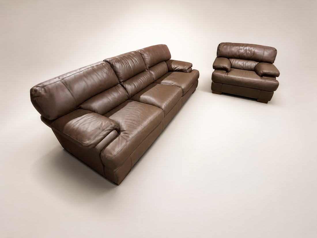 Leather Lounge Set "” Studio Edition - 9